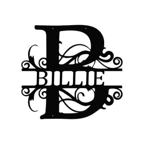 b monogram