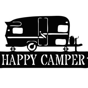 happy camper caravan