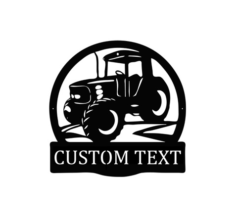 tractor round custom resized