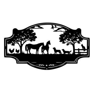 Farm Animals Ornate